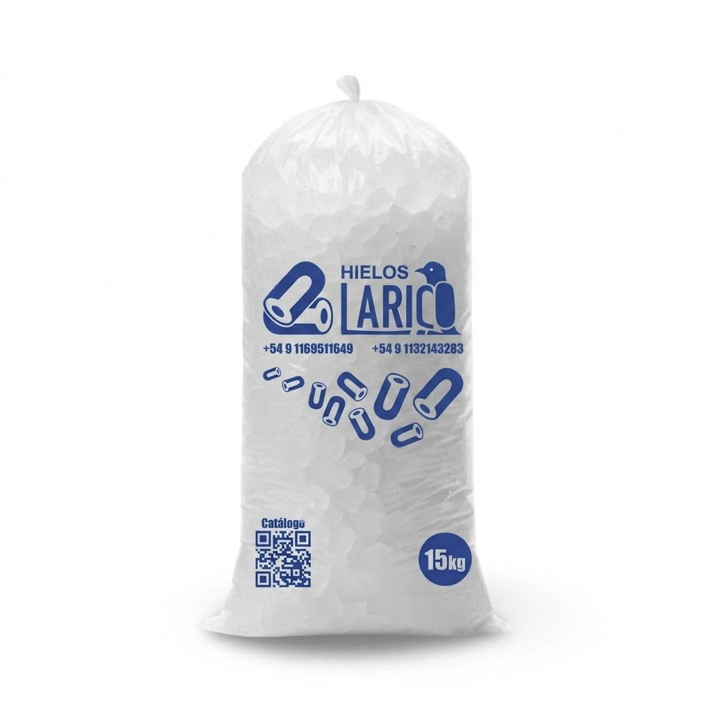 Bolsa Hielo Picado 15kg